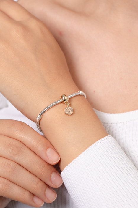 Heliophilia Silver Colgante de Metal CPN9880 Dorado